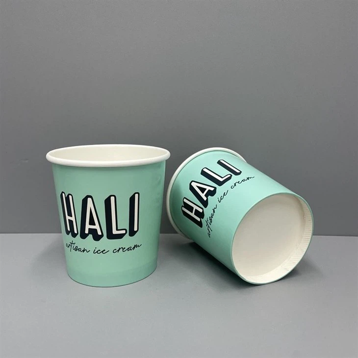 16oz Ice Cream Cups With Lids